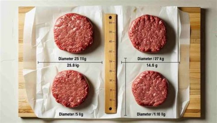 1/3 pound burger calories