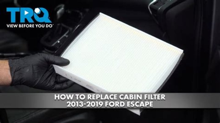 2011 ford escape cabin air filter