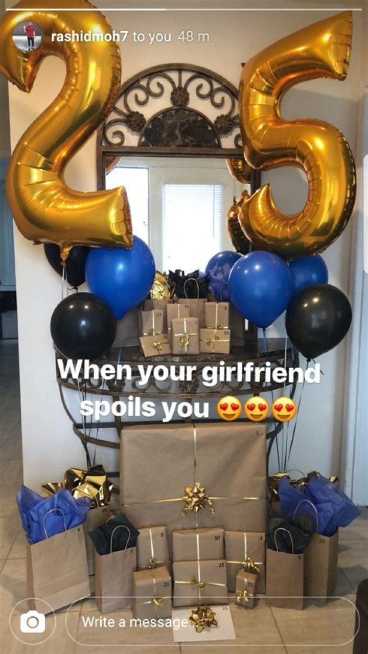 25th birthday ideas for boyfriend