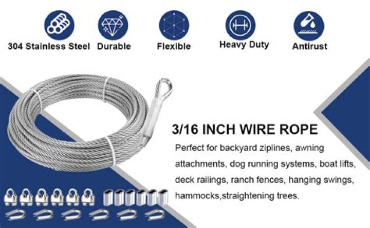 3/16 wire rope strength