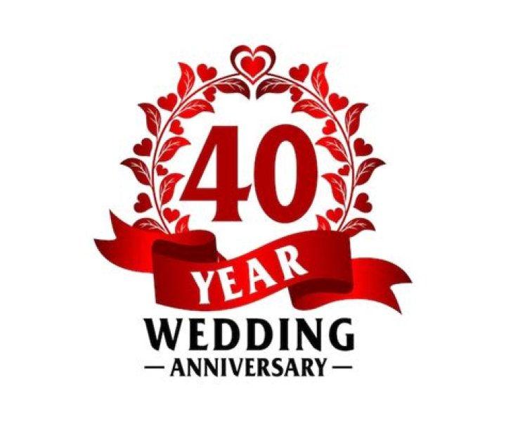 40th wedding anniversary symbol