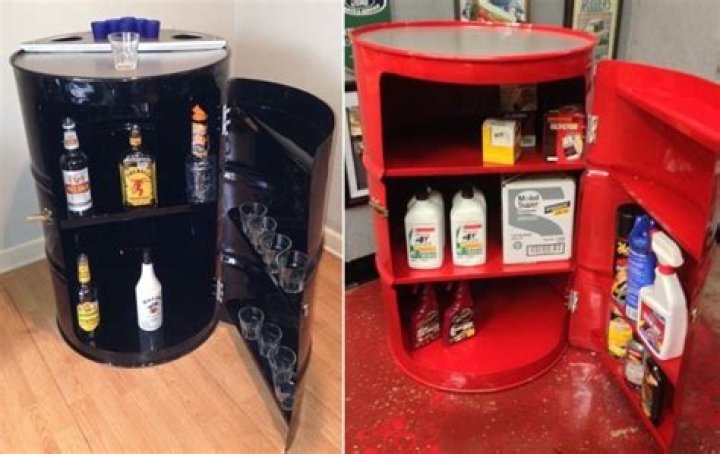 55 gallon drum furniture