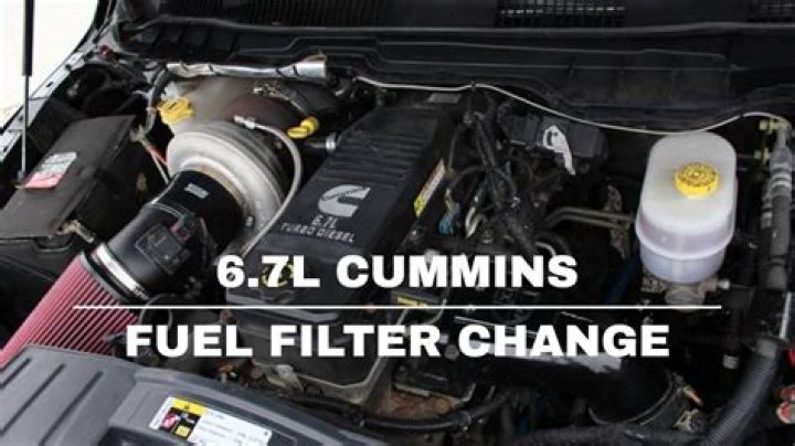 6.7 cummins fuel filter socket size