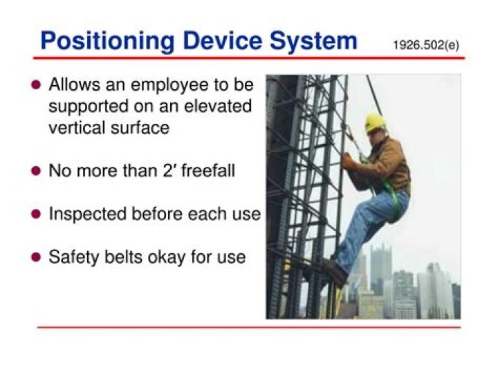 a positioning device system