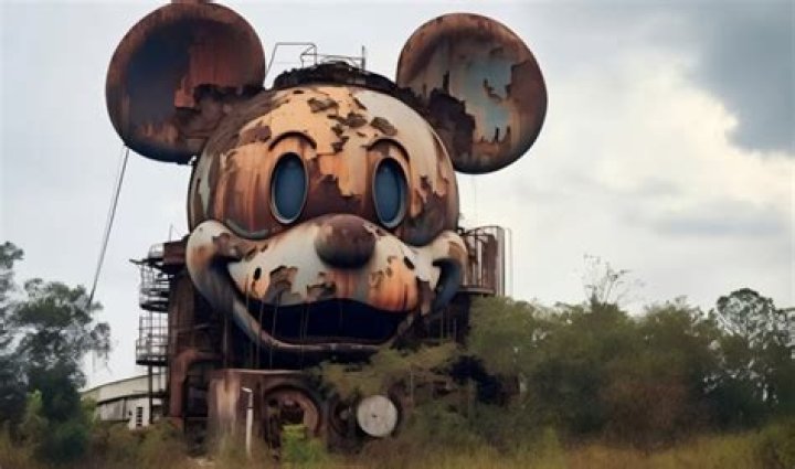abandoned disney park