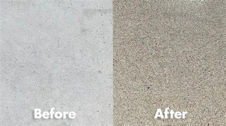 acid wash concrete before and after
