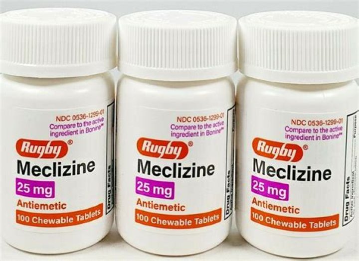 alcohol and meclizine
