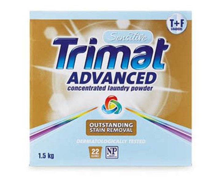 aldi trimat advanced concentrate laundry powder