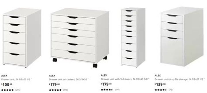 alex drawers