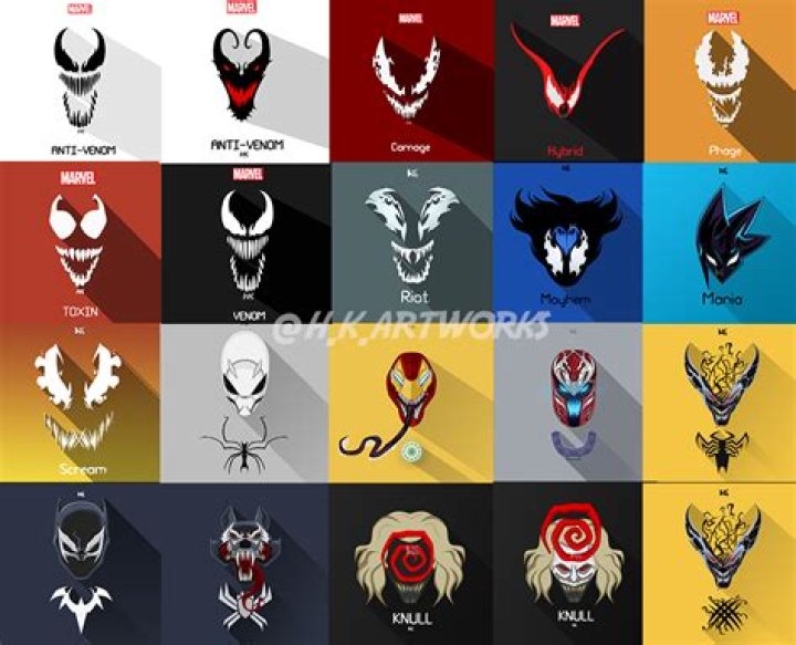 all symbiotes names
