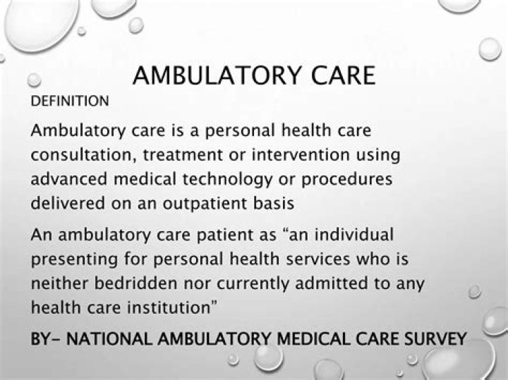 ambulatory meaning
