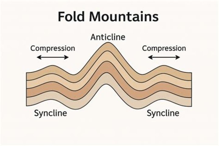 anticline and syncline