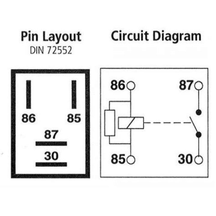 Are all 5 pin relays the same?