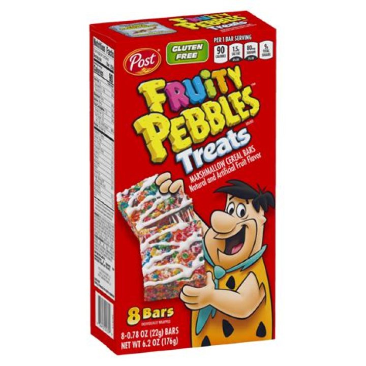 Are Fruity Pebbles treats gluten free?