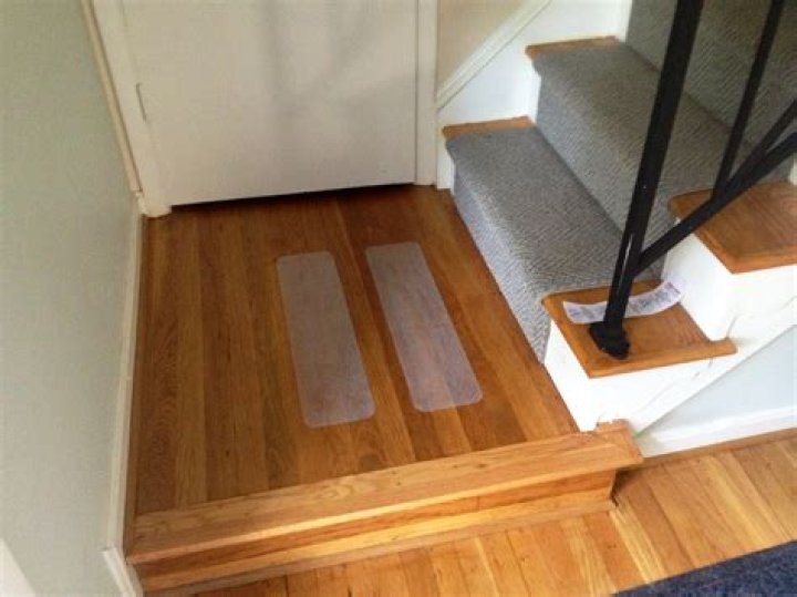 Are hardwood stairs slippery