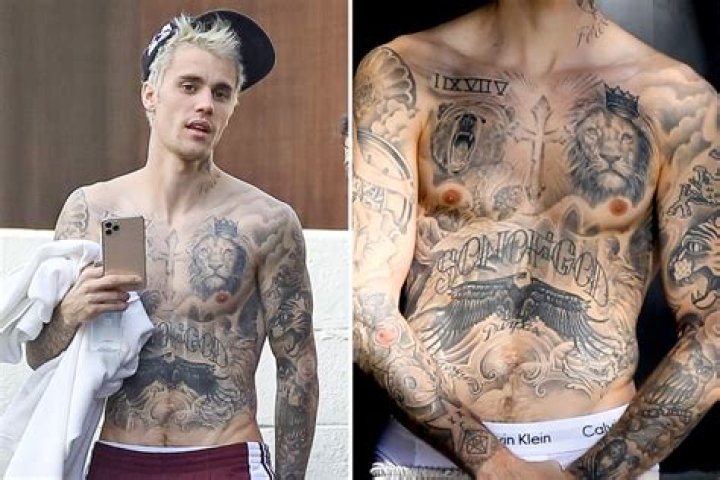 Are Justin Bieber tattoos real?