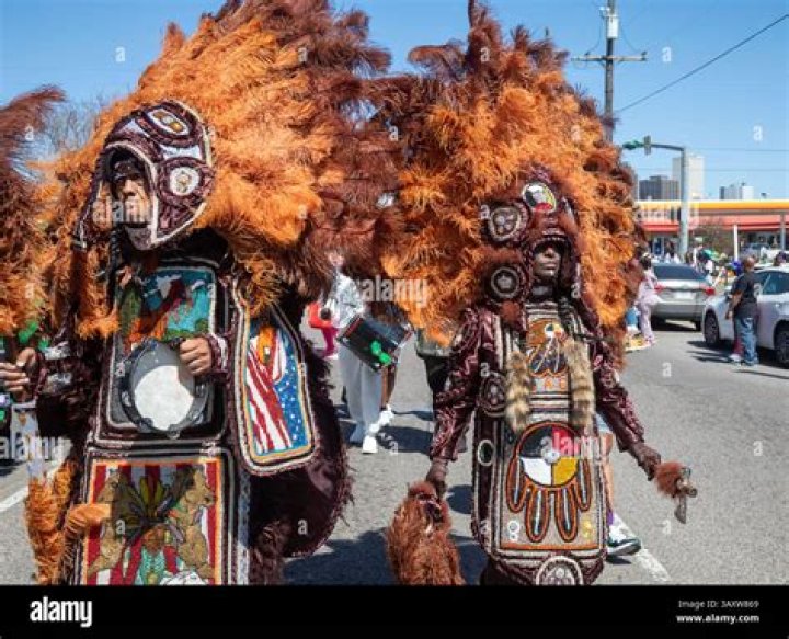 Are Mardi Gras Indians really Indians?
