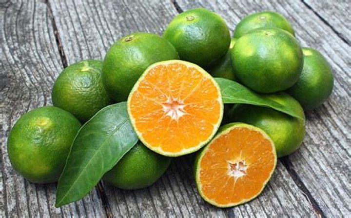 are oranges green