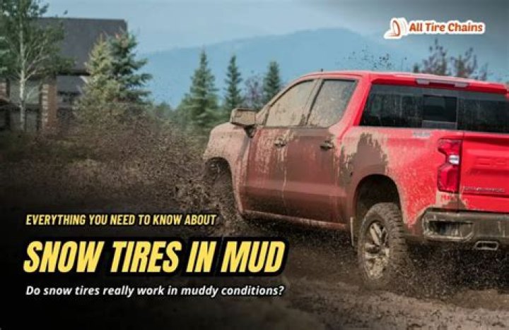 Are snow tires good in mud