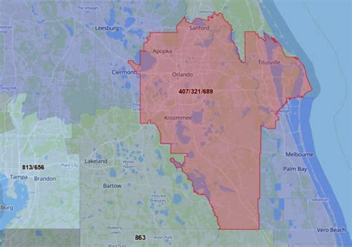 area code 407 location