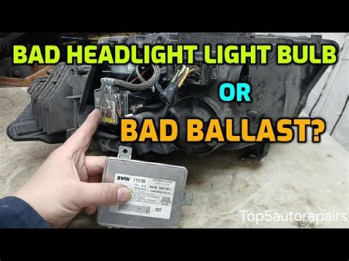 bad ballast symptoms