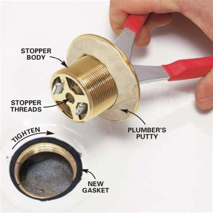 bathtub drain leaking