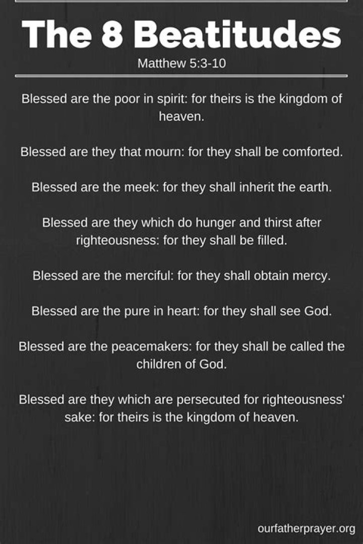 beatitudes meaning