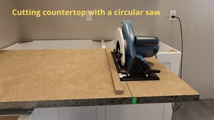 best way to cut countertop