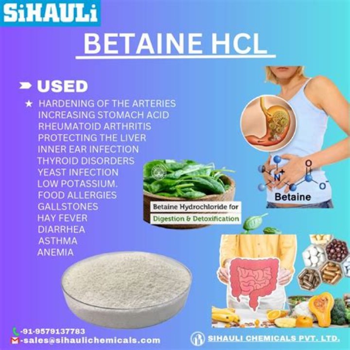 betaine hcl dangers