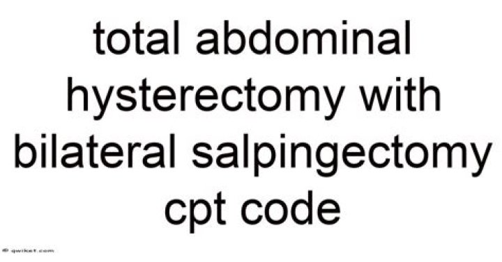 bilateral salpingectomy cpt code