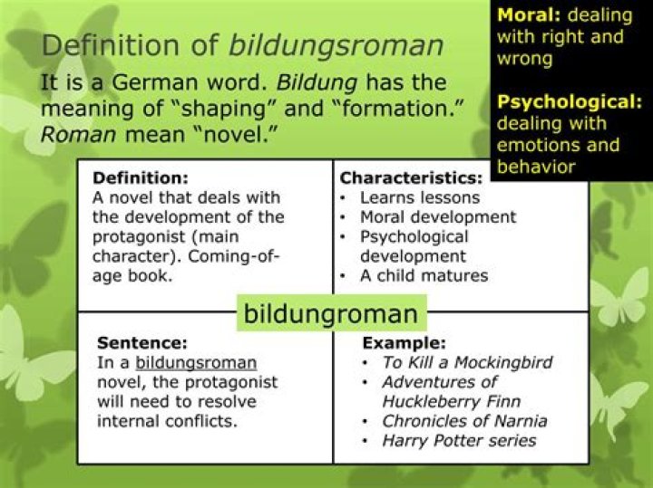 bildungsroman definition