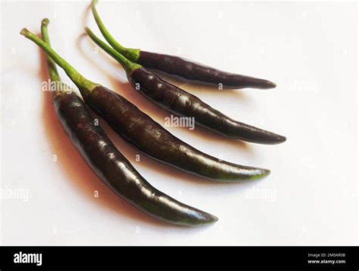 black chillies