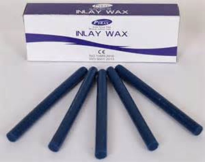 blue inlay wax