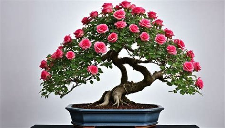 bonsai rose bush