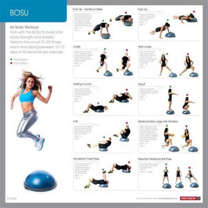 bosu ball exercises
