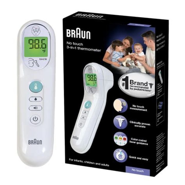 braun forehead thermometer accuracy