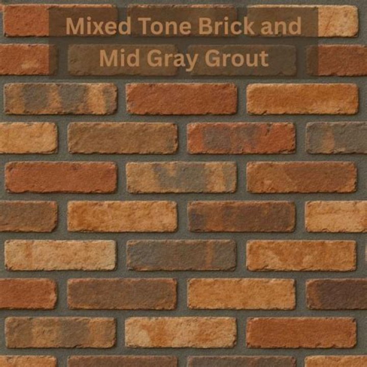 brick grout color