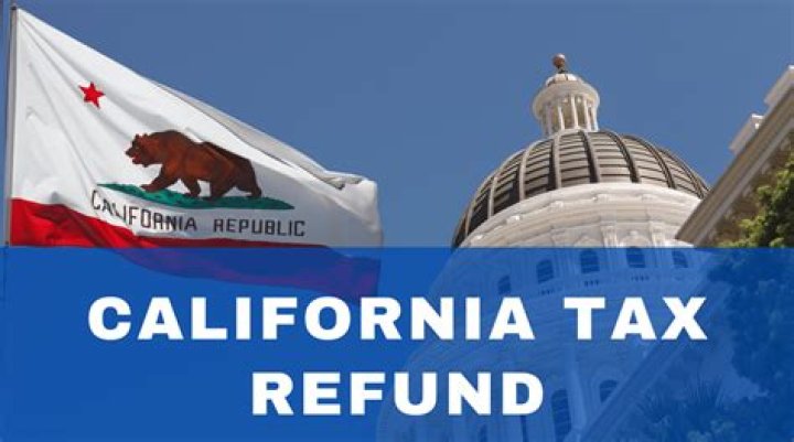 california tax refund