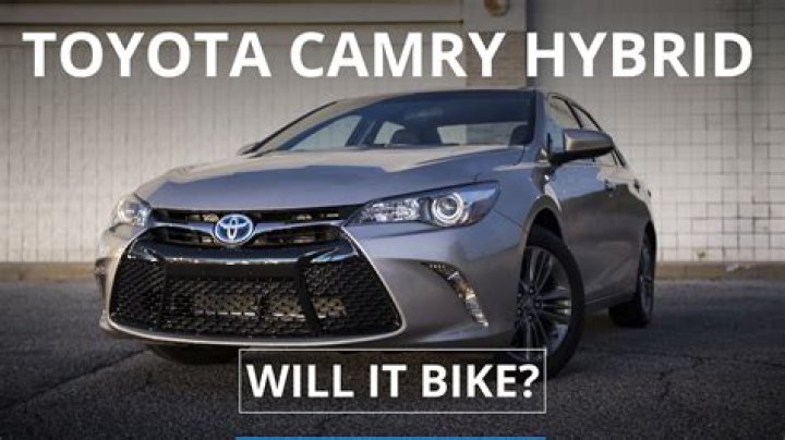 Can a bike fit in a Camry?