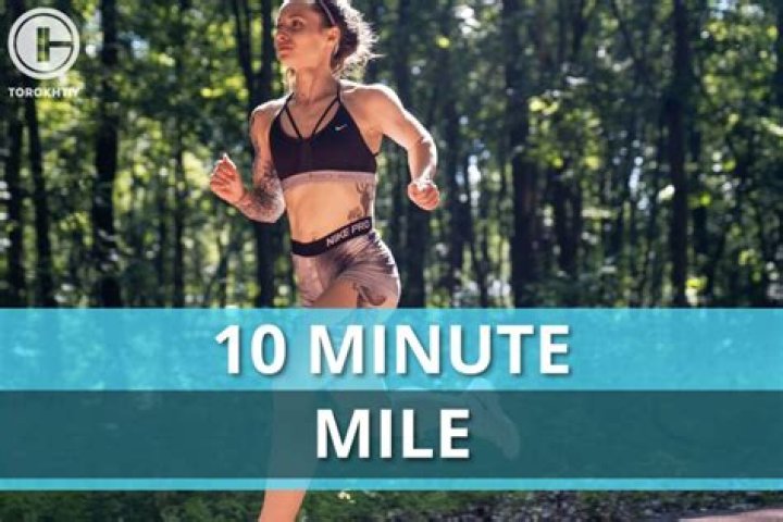 Can a person walk a mile in 10 minutes