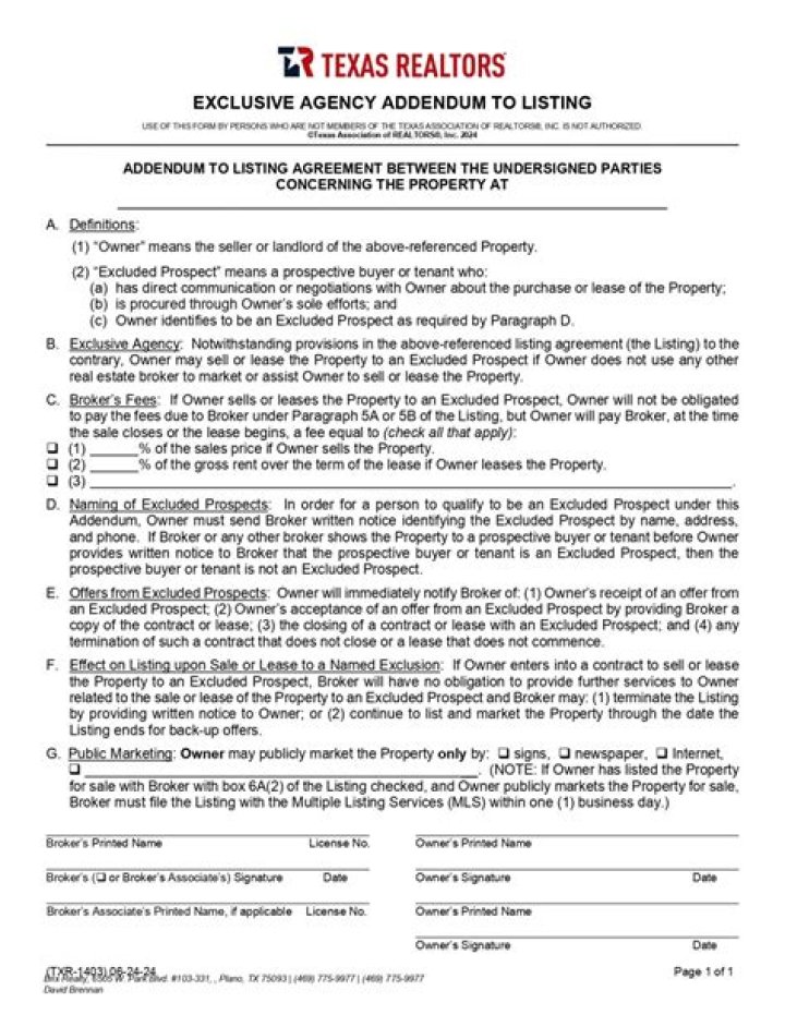 can a seller terminate a real estate contract in texas