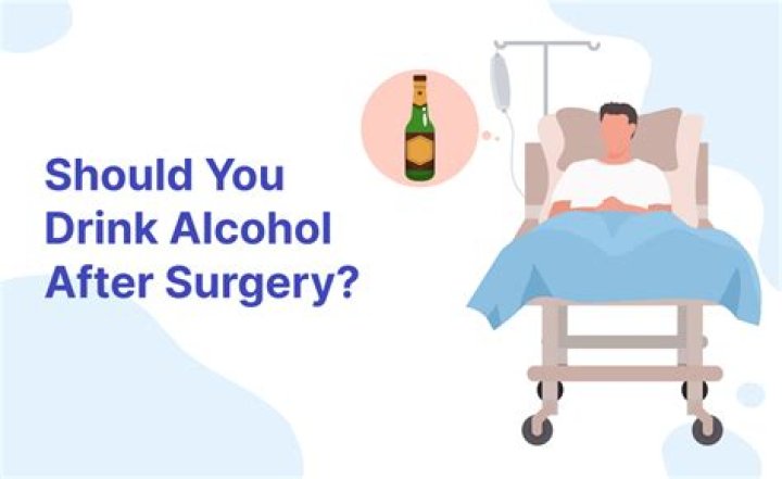 Can I drink alcohol before a vasectomy?