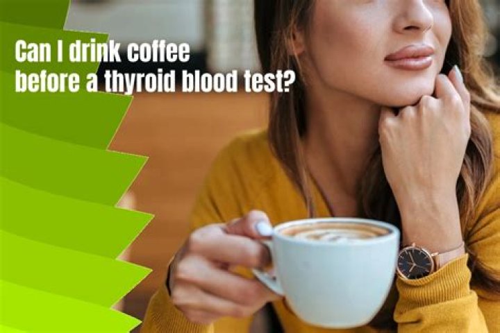 can i drink coffee before cholesterol test