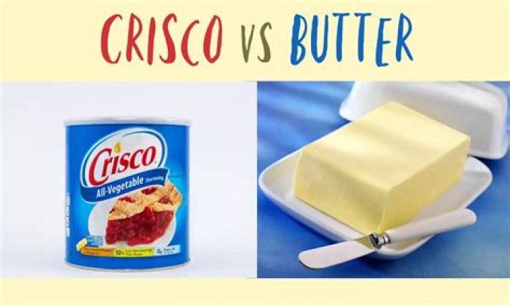 can i substitute crisco for butter