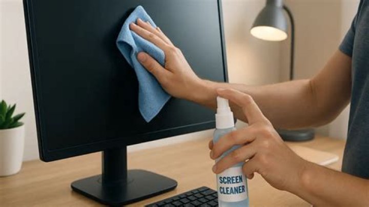 Can I use Lysol wipes to clean my computer screen?