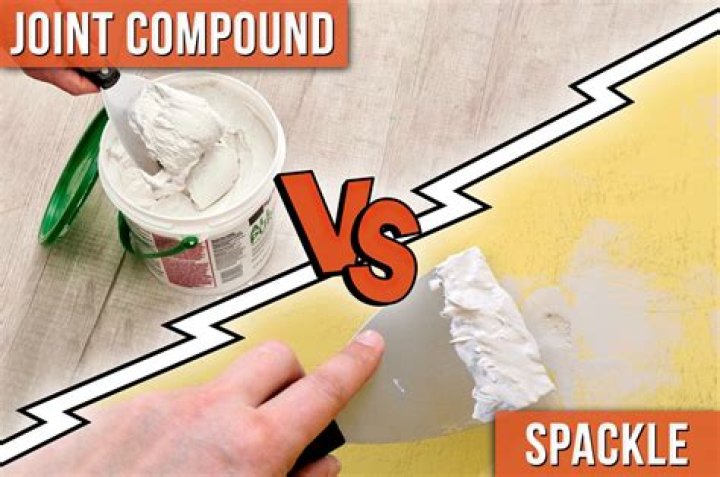 Can spackling be used instead of joint compound?