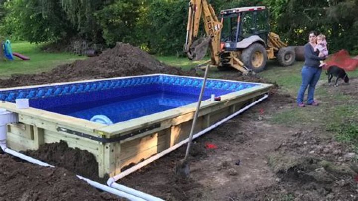Can you make a fiberglass pool above ground?