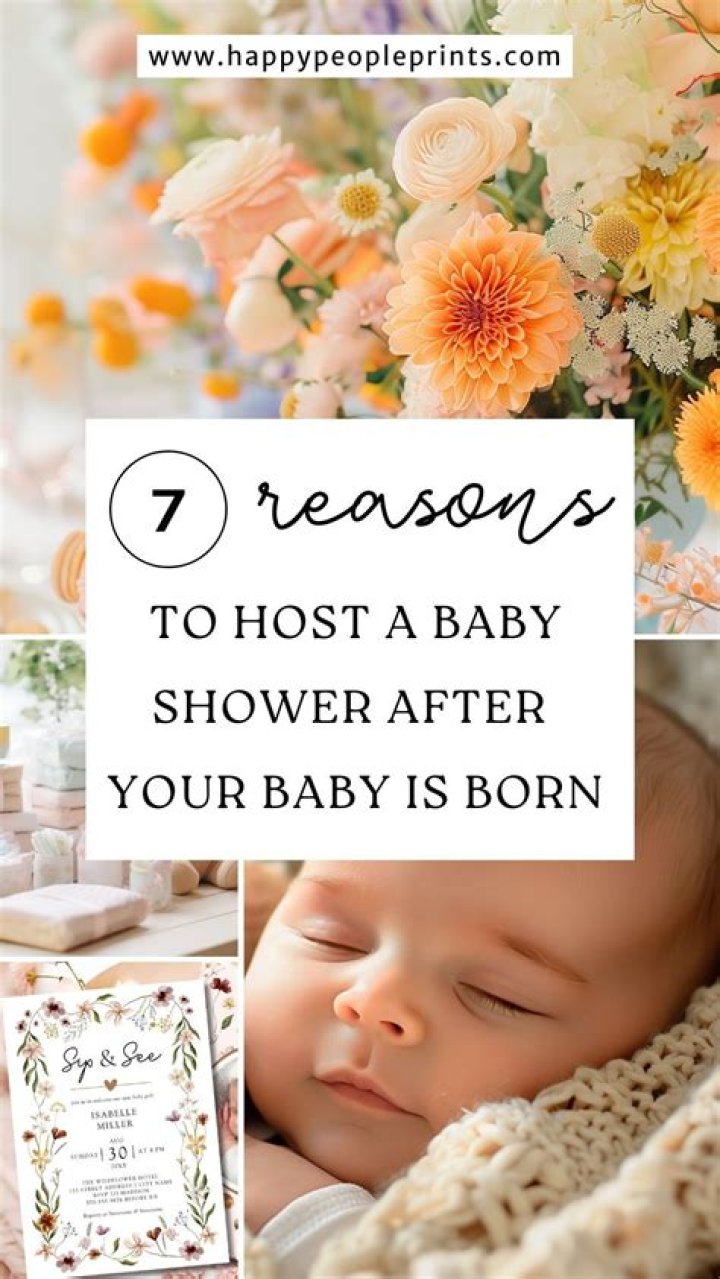 Can you throw a baby shower after baby is born