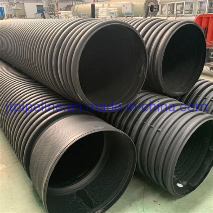 Can you use corrugated pipe for drainage