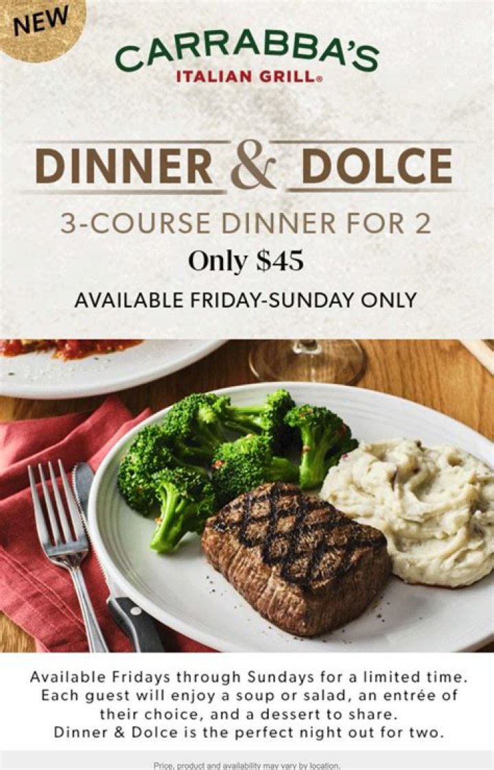 carrabbas specials